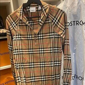 Burberry dress stretch material